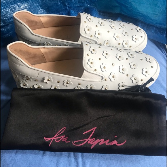Isa Tapia Taylor white slip on Sneakers - Picture 7 of 8